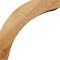 Ekena Millwork 6"W x 6"D x 6"H Thorton Rough Sawn Knee Brace, Western Red Cedar BRC06X06X06THR00RWR - alternate 2